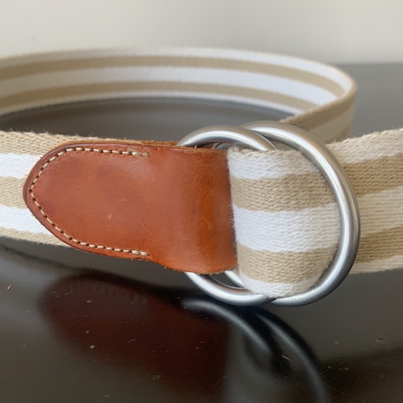 Banana Republic Double Circle Ring Belt - Stripe - Picture 3 of 6